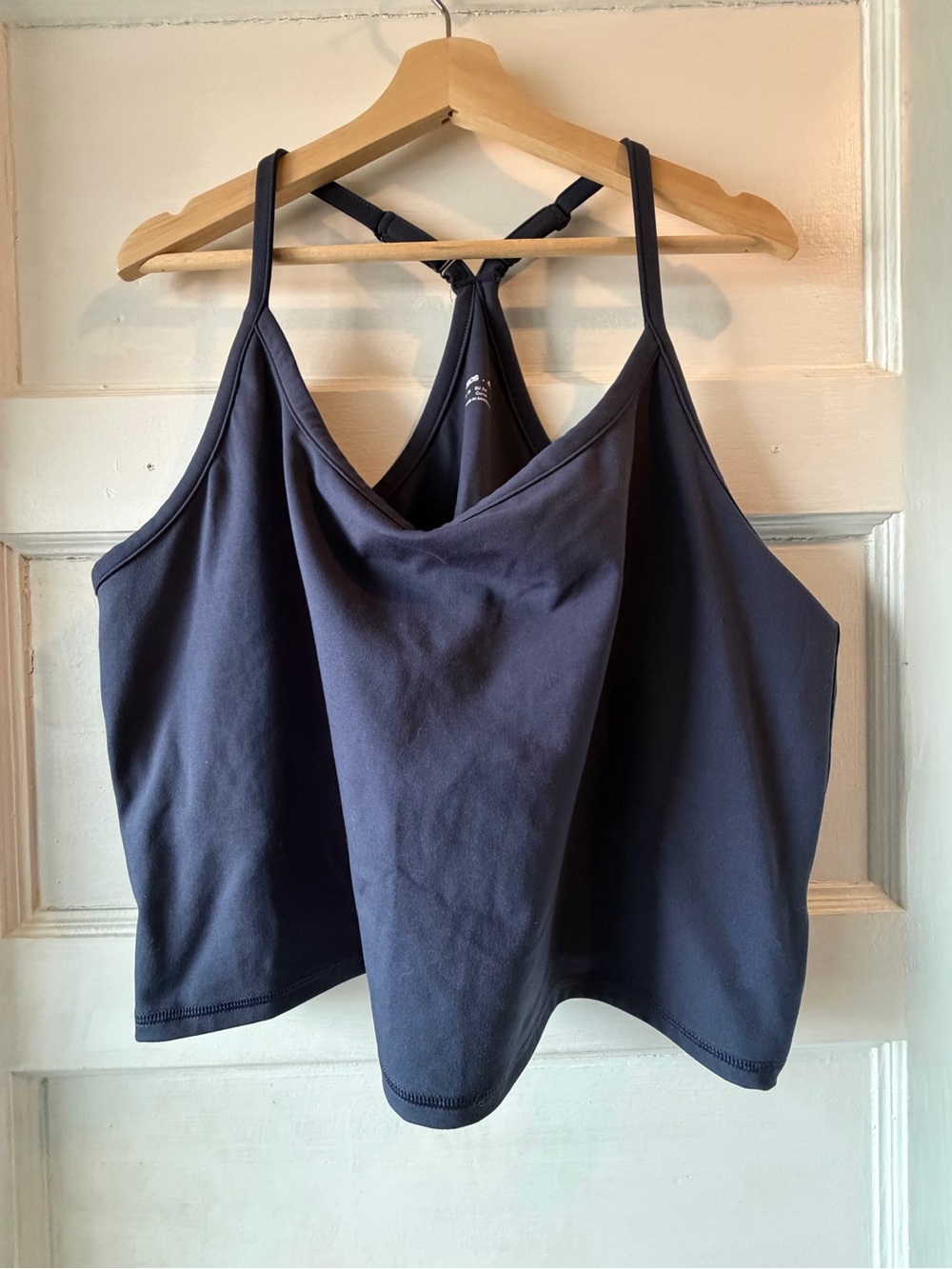 ASOS Navy Racerback Cami with Thin Straps